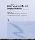 Benington / Geddes |  Local Partnership and Social Exclusion in the European Union | Buch |  Sack Fachmedien