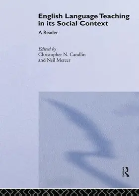 Candlin / Mercer |  English Language Teaching in Its Social Context | Buch |  Sack Fachmedien