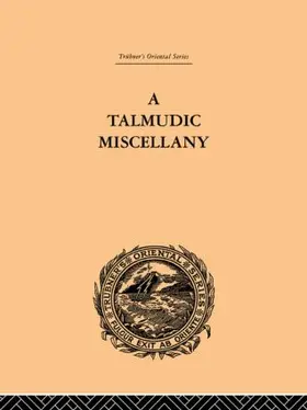 Hershon | A Talmudic Miscellany | Buch | 978-0-415-24458-9 | www.sack.de