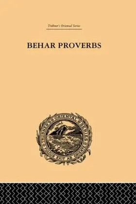 Christian |  Behar Proverbs | Buch |  Sack Fachmedien