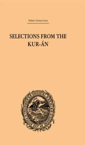 Lane |  Selections from the Kuran | Buch |  Sack Fachmedien