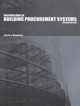 Masterman |  An Introduction to Building Procurement Systems | Buch |  Sack Fachmedien