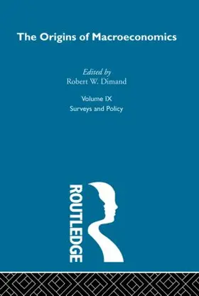 Dimand |  Origins of Macroeconomics | Buch |  Sack Fachmedien