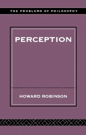 Robinson |  Perception | Buch |  Sack Fachmedien