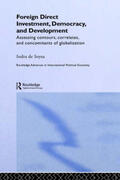 de Soysa |  Foreign Direct Investment, Democracy and Development | Buch |  Sack Fachmedien