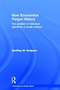 Hodgson |  How Economics Forgot History | Buch |  Sack Fachmedien
