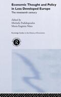 Mata / Psalidopoulos |  Economic Thought and Policy in Less Developed Europe | Buch |  Sack Fachmedien
