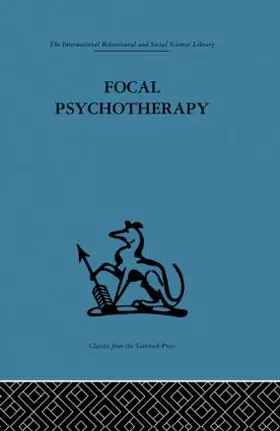 Balint / Ornstein |  Focal Psychotherapy | Buch |  Sack Fachmedien