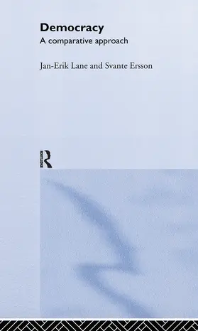 Ersson / Lane |  Democracy | Buch |  Sack Fachmedien