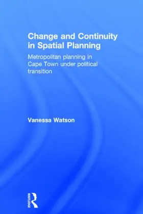 Watson |  Change and Continuity in Spatial Planning | Buch |  Sack Fachmedien