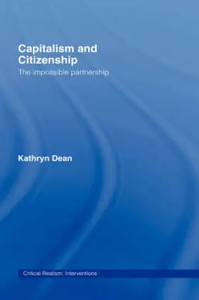 Dean |  Capitalism and Citizenship | Buch |  Sack Fachmedien