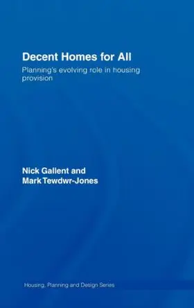 Gallent / Tewdwr-Jones |  Decent Homes for All | Buch |  Sack Fachmedien