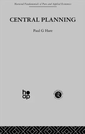 Hare | Central Planning | Buch | 978-0-415-27470-8 | www.sack.de