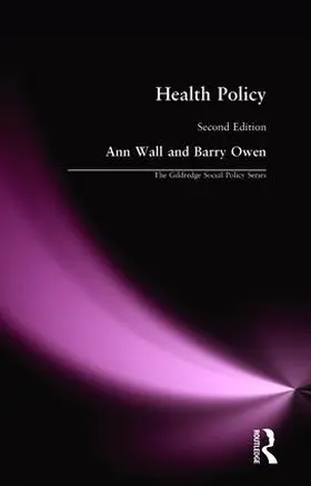 Wall / Owen |  HEALTH POLICY | Buch |  Sack Fachmedien