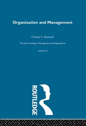 Barnard |  Organization and Management | Buch |  Sack Fachmedien