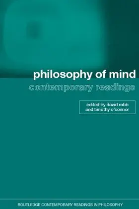 O'Connor / Robb |  Philosophy of Mind | Buch |  Sack Fachmedien