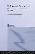 Vazquez-Barquero |  Endogenous Development | Buch |  Sack Fachmedien