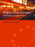 Phillipson |  English-Only Europe? | Buch |  Sack Fachmedien