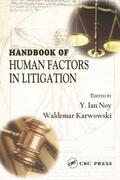 Noy / Karwowski |  Handbook of Human Factors in Litigation | Buch |  Sack Fachmedien
