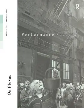 Allsopp / Friedman / Smith |  Performance Research V7 Issu 3 | Buch |  Sack Fachmedien