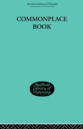 Moore |  Commonplace Book | Buch |  Sack Fachmedien