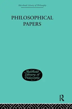 Moore |  Philosophical Papers | Buch |  Sack Fachmedien