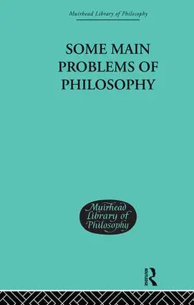 Moore |  Some Main Problems of Philosophy | Buch |  Sack Fachmedien