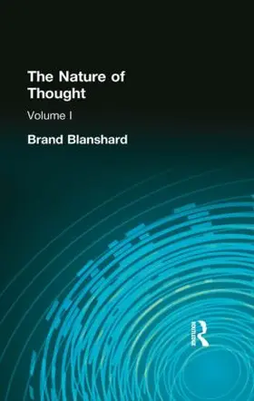 Blanshard |  The Nature of Thought | Buch |  Sack Fachmedien