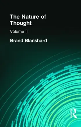 Blanshard | The Nature of Thought | Buch | 978-0-415-29607-6 | www.sack.de