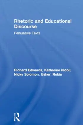 Edwards / Nicoll / Solomon | Rhetoric and Educational Discourse | Buch | 978-0-415-29671-7 | www.sack.de