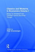 Groenewegen |  Classics and Moderns in Economics Volume I | Buch |  Sack Fachmedien