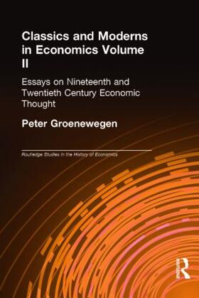 Groenewegen | Classics and Moderns in Economics Volume II | Buch | sack.de