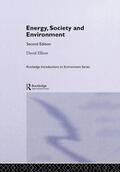 Elliott |  Energy, Society and Environment | Buch |  Sack Fachmedien