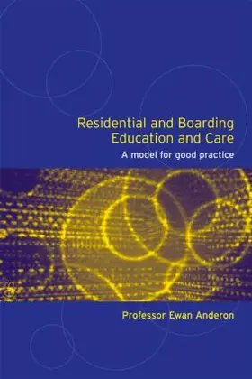 Anderson |  Residential and Boarding Education and Care for Young People | Buch |  Sack Fachmedien
