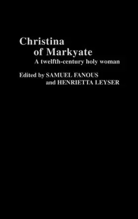 Fanous / Leyser |  Christina of Markyate | Buch |  Sack Fachmedien