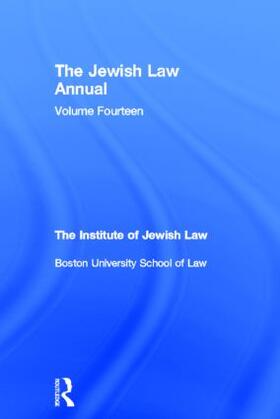 The Jewish Law Annual Volume 14 | Buch | 978-0-415-30913-4 | sack.de