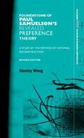 Wong |  Foundations of Paul Samuelson's Revealed Preference Theory | Buch |  Sack Fachmedien