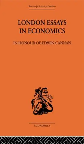 Dalton / Gregory |  London Essays in Economics | Buch |  Sack Fachmedien