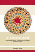 Collier |  On Christian Belief | Buch |  Sack Fachmedien