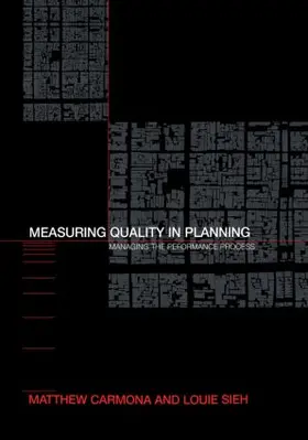 Carmona / Sieh | Measuring Quality in Planning | Buch | 978-0-415-31523-4 | sack.de