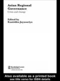 Jayasuriya |  Asian Regional Governance | Buch |  Sack Fachmedien