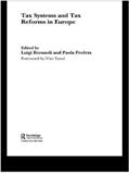 Bernardi / Profeta |  Tax Systems and Tax Reforms in Europe | Buch |  Sack Fachmedien