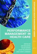 Walburg / Bevan / Wilderspin |  Performance Management in Healthcare | Buch |  Sack Fachmedien