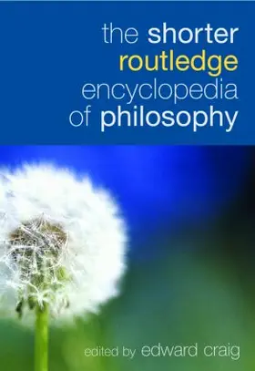 Craig |  The Shorter Routledge Encyclopedia of Philosophy | Buch |  Sack Fachmedien
