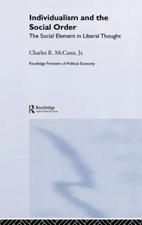 McCann |  Individualism and the Social Order | Buch |  Sack Fachmedien