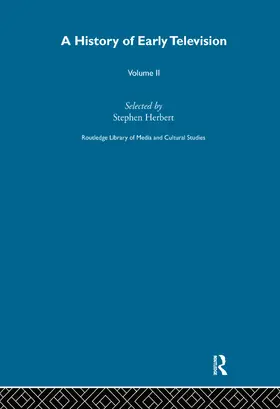 Herbert |  A History Of Early Television Vol 2 | Buch |  Sack Fachmedien