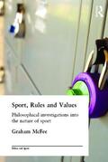 McFee |  Sport, Rules and Values | Buch |  Sack Fachmedien