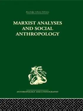 Bloch |  Marxist Analyses and Social Anthropology | Buch |  Sack Fachmedien