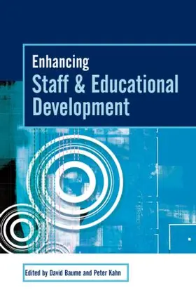 Baume / Kahn |  Enhancing Staff and Educational Development | Buch |  Sack Fachmedien