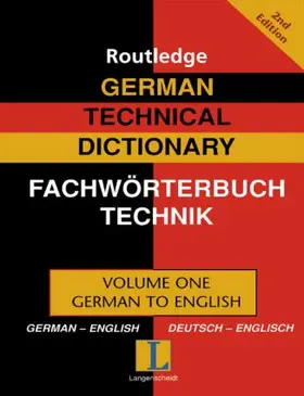 Dimand |  German Technical Dictionary (Volume 1) | Buch |  Sack Fachmedien